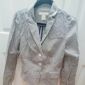 Sandro Striped Blazer